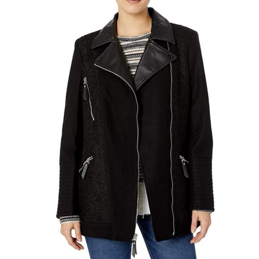 Kensie Wool blend Black Coat 🆕